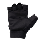 Рукавиці тактичні MIL-TEC Army Fingerless Gloves Black XL - зображення 5