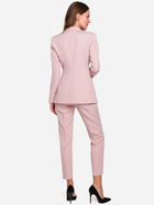 Піджак класичний жіночий Makover K036 XXL Світло-рожевий (5903068462733) - зображення 4