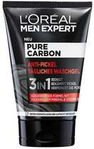 Гель для вмивання обличчя L'Oreal Paris Men Ekspert Pure Carbon 100 мл (3600523979233) - зображення 1