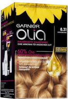 Крем-фарба для волосся Garnier Olia 8.31 Honey Blonde 112 мл (3600541251007) - зображення 1