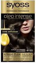 Krem farba do włosów Syoss Oleo Intense Permanent Hair 4-50 Naturbraun 115 ml (4015100311013) - obraz 2