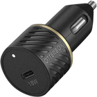 Ładowarka samochodowa OtterBox Car Charger Bundle USB C 18W USB PD + Kabel USB C-Lightning 1 m Black (840104211915) - obraz 1