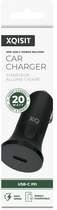 Ładowarka samochodowa Xqisit NP Car Charger Power Delivery 20W Single USB-C Black (4029948222394) - obraz 2