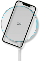 Бездротовий зарядний пристрій Xqisit NP Wireless Fast Charger 15W White (4029948221328) - зображення 4