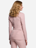 Піджак класичний жіночий Makover K056 XL Світло-рожевий (5903068481567) - зображення 2