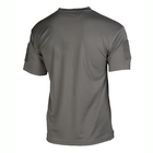 Футболка серый быстросохнущая urban tactical t-shirt quickdry mil-tec 3xl - изображение 2