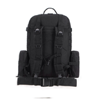 Рюкзак тактичний на 55л (53х35х22 см), з підсумками, олива/Рюкзак туристичний з системою Molle - зображення 4