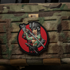 Нашивка M-Tac Tactical girl №3 Водограй Бирюза PVC - изображение 2