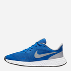 Buty sportowe chłopięce na rzepy Nike Revolution 5 (GS) BQ5671-403 38 Niebieskie (194499362975) - obraz 3