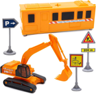 Zestaw maszyn budowlanych Teama Construction Team Koparka + Kontener (4897021683208) - obraz 2