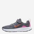 Buty sportowe dziecięce dla dziewczynki na rzepy Nike Wearallday (PS) CJ3817-006 28 Szare (194499458784) - obraz 3