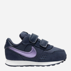 Buty sportowe chłopięce na rzepy Nike Md Valiant (TDV) CN8560-402 22 Ciemnogranatowe (194953058772) - obraz 1