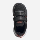 Buty sportowe dziecięce dla dziewczynki na rzepy Adidas Tensaur Run I EG4139 20 Czarne (4062052624432) - obraz 5