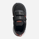 Buty sportowe dziecięce dla dziewczynki na rzepy Adidas Tensaur Run I EG4139 25 Czarne (4062052624357) - obraz 5