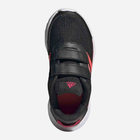 Buty sportowe dziecięce dla dziewczynki na rzepy Adidas Tensaur Run C FW4013 30.5 Czarne (4060517517954) - obraz 4