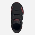 Buty sportowe chłopięce na rzepy Adidas Vs Switch 3 I FW6664 20 Czarne (4062059433235) - obraz 3