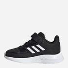 Buty sportowe chłopięce na rzepy Adidas Runfalcon 2.0 I FZ0093 21 Czarne (4064036682841) - obraz 2