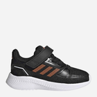 Buty sportowe chłopięce na rzepy Adidas Runfalcon 2.0 I FZ0098 22 Czarne (4064036682957) - obraz 1