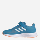 Buty sportowe chłopięce na rzepy Adidas Runfalcon 2.0 C FZ2961 28.5 Błękitne (4064036681080) - obraz 3