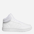 Підліткові високі кеди для дівчинки Adidas Hoops 3.0 Mid K GW0401 35 Білі (4065418340175) - зображення 1