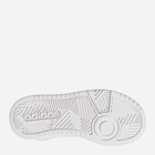 Tenisówki dziecięce dla dziewczynki Adidas Hoops 3.0 Mid K GW0401 34 Białe (4065418340106) - obraz 3