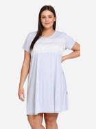Нічна сорочка жіноча Doctor Nap Tw.9233 XXXL Сіра (5902701122300) - зображення 6