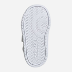 Buty sportowe chłopięce na rzepy za kostkę Adidas Hoops Mid 2.0 I GW4838 22 Białe (4064049362723) - obraz 4