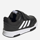 Дитячі кросівки для хлопчика Adidas Tensaur Sport 2.0 Cf I GW6456 20 Чорні (4065426046304) - зображення 4