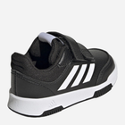Buty sportowe chłopięce na rzepy Adidas Tensaur Sport 2.0 Cf I GW6456 21 Czarne (4065426046274) - obraz 4