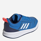 Buty sportowe chłopięce na rzepy Adidas Tensaur K GW9066 40 Błękitne (4065424806788) - obraz 3