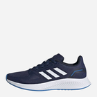 Buty sportowe chłopięce na rzepy Adidas Runfalcon 2.0 K GX3531 36.5 Niebieskie (4065419311082) - obraz 3