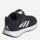 Buty sportowe chłopięce na rzepy Adidas Duramo 10 El I GZ0652 21 Czarne (4065418245708) - obraz 4