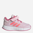 Buty sportowe dziecięce dla dziewczynki na rzepy Adidas Duramo 10 El I GZ1054 23 Różowe (4065418487764) - obraz 1