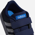 Дитячі кеди для хлопчика Adidas Vl Court 2.0 Cf C GZ3327 22 Темно-сині (4065419406368) - зображення 4