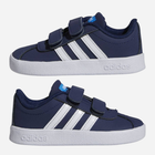 Дитячі кеди для хлопчика Adidas Vl Court 2.0 Cf C GZ3327 22 Темно-сині (4065419406368) - зображення 6