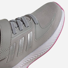 Buty sportowe młodzieżowe dla dziewczynki na rzepy Adidas Tensaur Run 2.0 C GZ7435 35 Szare (4064047978780) - obraz 5