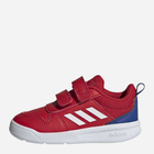 Buty sportowe chłopięce na rzepy Adidas Tensaur I H00159 23 Czerwone (4064049199602) - obraz 3