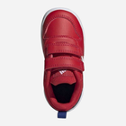 Buty sportowe chłopięce na rzepy Adidas Tensaur I H00159 22 Czerwone (4064049199633) - obraz 4