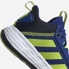 Buty sportowe chłopięce na rzepy Adidas Ownthegame 2.0 K H01557 30.5 Niebieskie (4064047237153) - obraz 5
