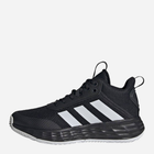 Buty sportowe chłopięce na rzepy Adidas Ownthegame 2.0 K H01558 30 Czarne (4064047229479) - obraz 3