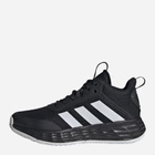 Buty sportowe chłopięce na rzepy Adidas Ownthegame 2.0 K H01558 30.5 Czarne (4064047233100) - obraz 3