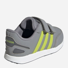 Buty sportowe chłopięce na rzepy Adidas Vs Switch 3 I H01743 19 Szare (4064047859676) - obraz 4