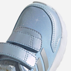Buty sportowe dziecięce dla dziewczynki na rzepy Adidas Tensaur Run I H04740 19 Błękitne (4064047187984) - obraz 5
