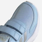 Buty sportowe dziecięce dla dziewczynki na rzepy Adidas Tensaur Run C H04741 31.5 Błękitne (4064047121438) - obraz 6