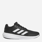 Buty sportowe chłopięce na rzepy adidas Runfalcon 3.0 K HP5845 40 Czarne z białym (4066749894818)