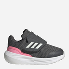 Buty sportowe dziecięce dla dziewczynki na rzepy Adidas Runfalcon 3.0 AC I HP5859 22 Szare (4066749848699) - obraz 1