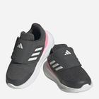 Buty sportowe dziecięce dla dziewczynki na rzepy Adidas Runfalcon 3.0 AC I HP5859 21 Szare (4066749848637) - obraz 6