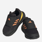 Buty sportowe chłopięce na rzepy Adidas Runfalcon 3.0 AC I HP5861 22 Czarne (4066749852498) - obraz 6