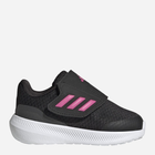 Buty sportowe dziecięce dla dziewczynki na rzepy Adidas Runfalcon 3.0 AC I HP5862 24 Czarne (4066749852443) - obraz 1