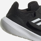 Buty sportowe chłopięce na rzepy Adidas Runfalcon 3.0 AC I HP5863 20 Czarne (4066749856274) - obraz 4